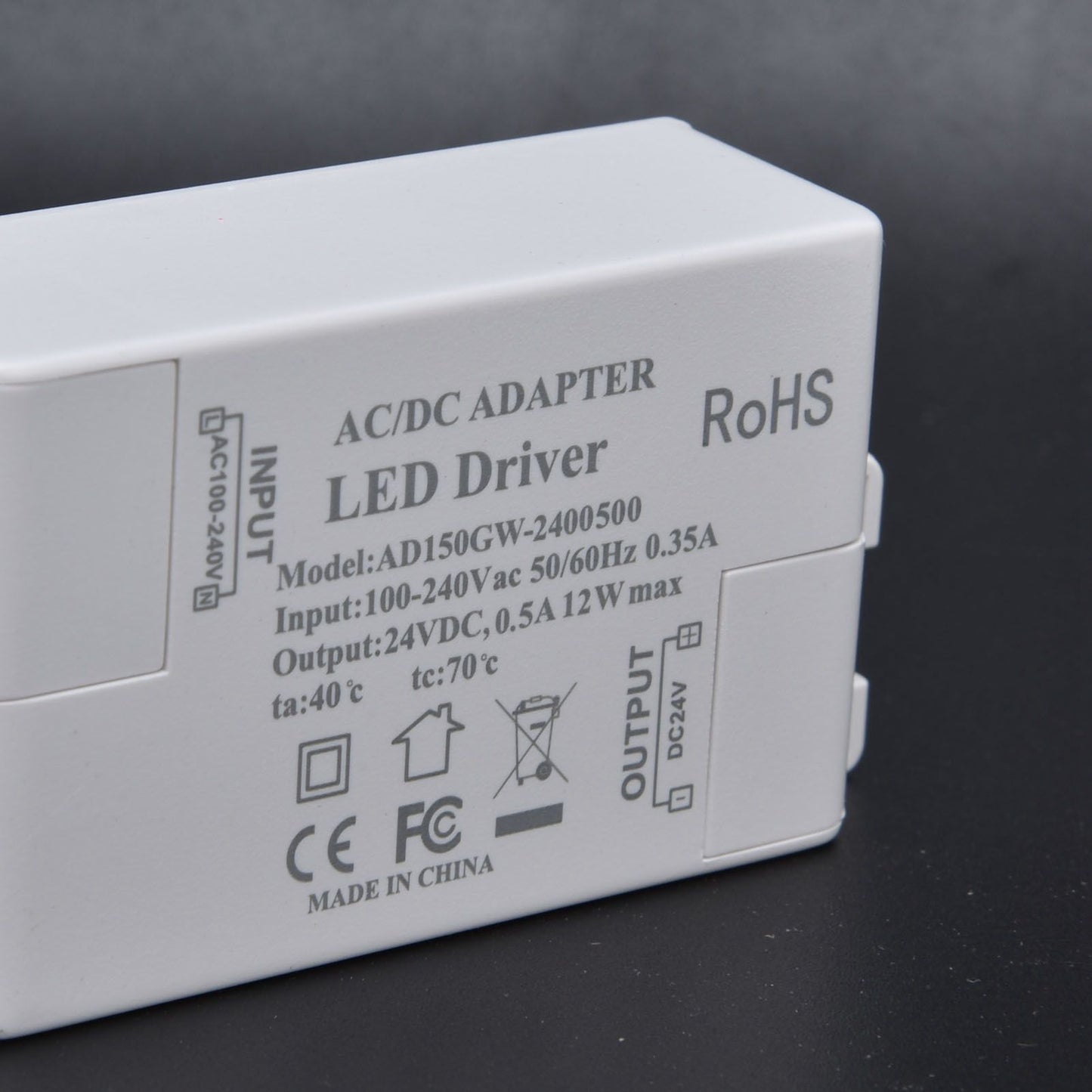 12W LED Driver Low Voltage Constant Current LED Power Supply Transformer for LED Lights V1294-YM0523-3119210237111