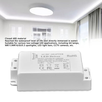 12W LED Driver Low Voltage Constant Current LED Power Supply Transformer for LED Lights V1294-YM0523-3119210237111