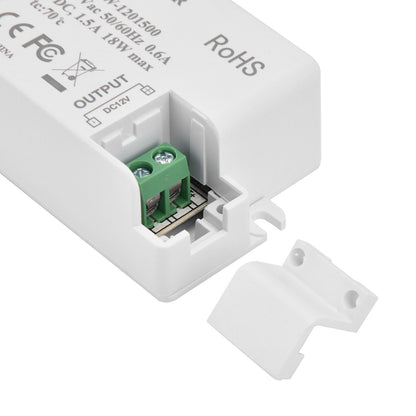 LED Driver 18W Power Supply Transformer AC100-240V to DC12V 1.5A Output for LED Light Desk Lamp Outdoor Light V1294-YM0523-3119210238211