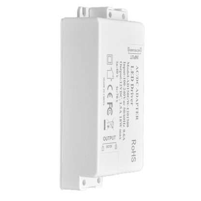 LED Driver 18W Power Supply Transformer AC100-240V to DC12V 1.5A Output for LED Light Desk Lamp Outdoor Light V1294-YM0523-3119210238211