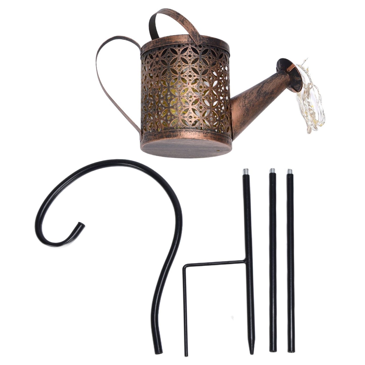 Solar Kettle Lawn Light Beautiful Convenient Solar Watering Can Lights for Garden Yard Decoration V1294-YM0523-3119210241311