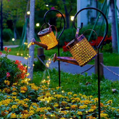 Solar Kettle Lawn Light Beautiful Convenient Solar Watering Can Lights for Garden Yard Decoration V1294-YM0523-3119210241311
