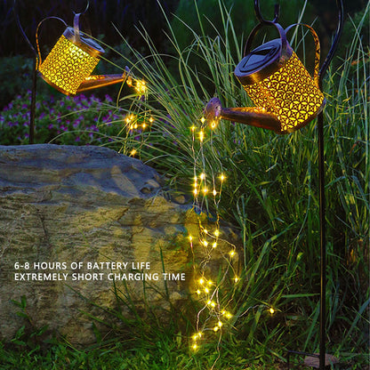 Solar Kettle Lawn Light Beautiful Convenient Solar Watering Can Lights for Garden Yard Decoration V1294-YM0523-3119210241311