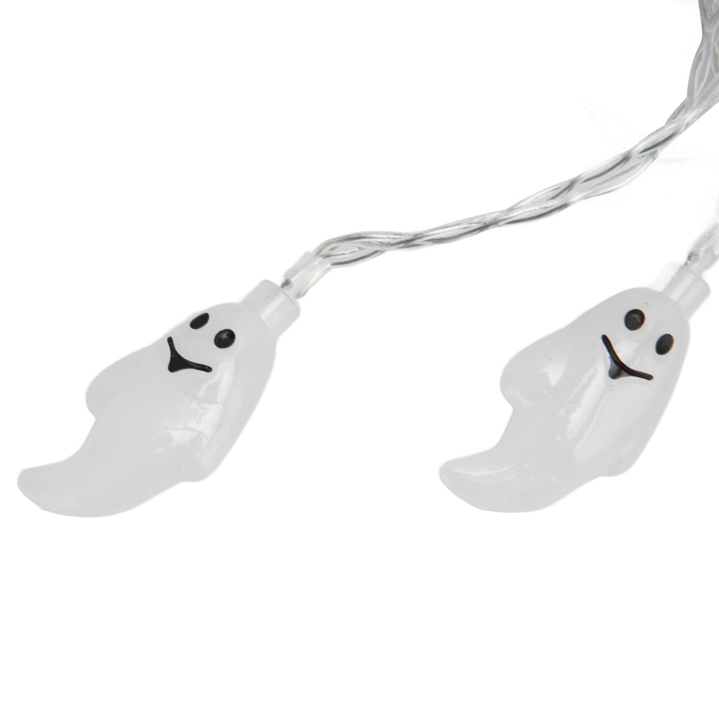 Halloween String Lights 10LED Battery Powered Decorative Ghost String Lamps for Indoor Outdoor Party V1294-YM0523-3119210243611