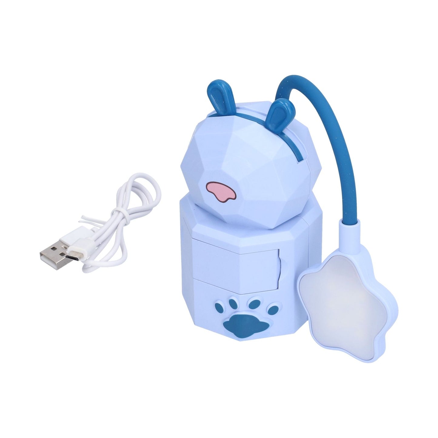 LED Desk Lamp Cartoon Desk Light USB Charging Warm White Light Easy to Operate Student Dormitory Reading V1294-YM0523-3119210244211