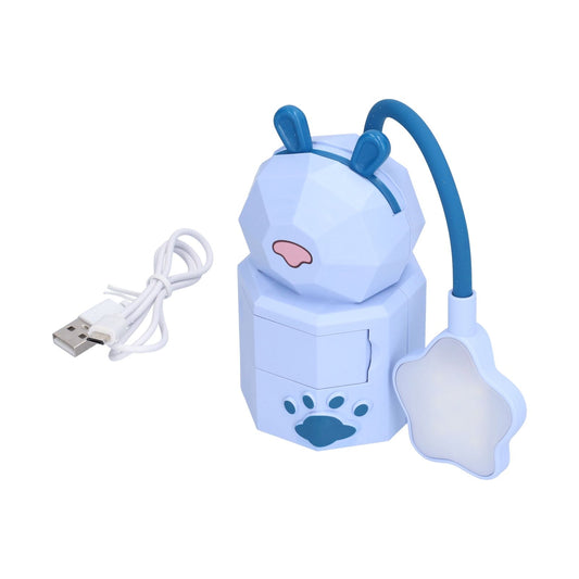 LED Desk Lamp Cartoon Desk Light USB Charging Warm White Light Easy to Operate Student Dormitory Reading V1294-YM0523-3119210244211