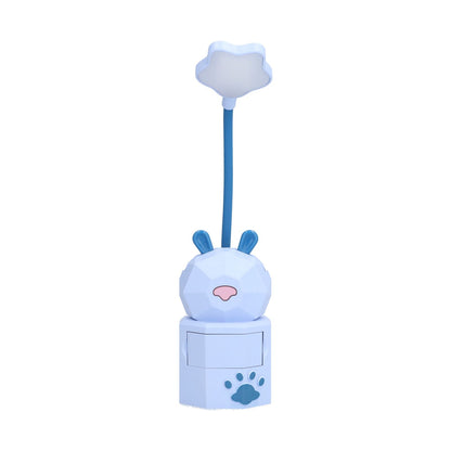 LED Desk Lamp Cartoon Desk Light USB Charging Warm White Light Easy to Operate Student Dormitory Reading V1294-YM0523-3119210244211