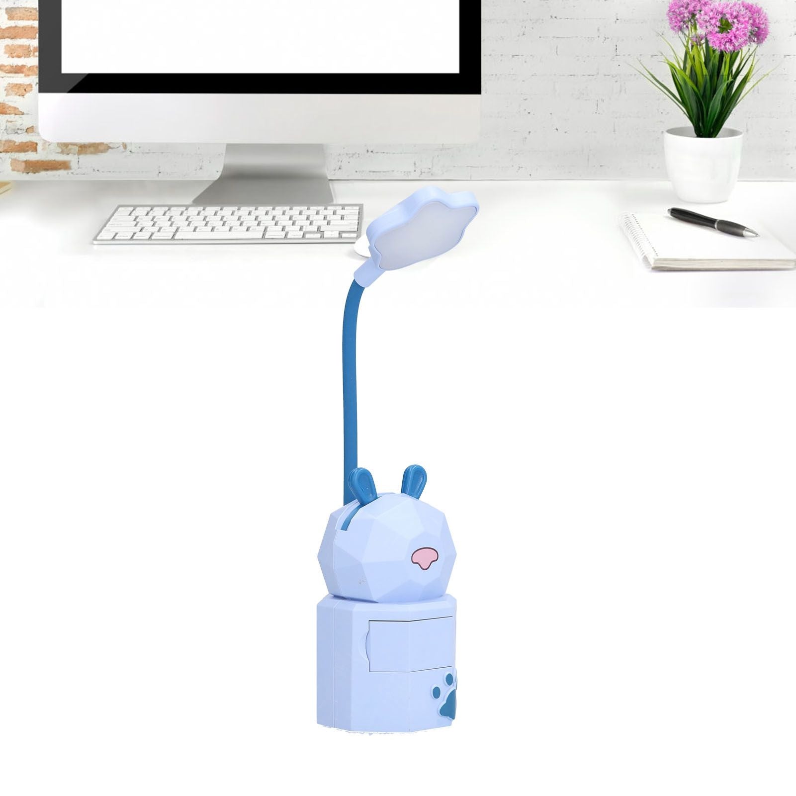 LED Desk Lamp Cartoon Desk Light USB Charging Warm White Light Easy to Operate Student Dormitory Reading V1294-YM0523-3119210244211