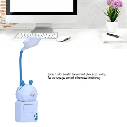 LED Desk Lamp Cartoon Desk Light USB Charging Warm White Light Easy to Operate Student Dormitory Reading V1294-YM0523-3119210244211