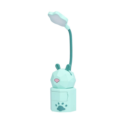 LED Desk Lamp Cartoon Desk Light USB Charging Warm White Light Easy to Operate Student Dormitory Reading V1294-YM0523-3119210244212