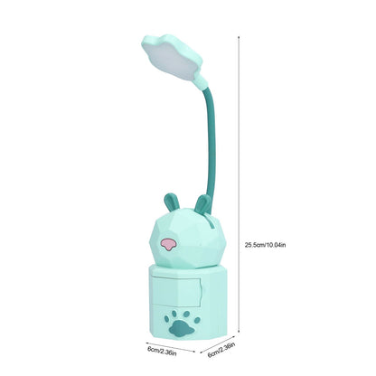 LED Desk Lamp Cartoon Desk Light USB Charging Warm White Light Easy to Operate Student Dormitory Reading V1294-YM0523-3119210244212