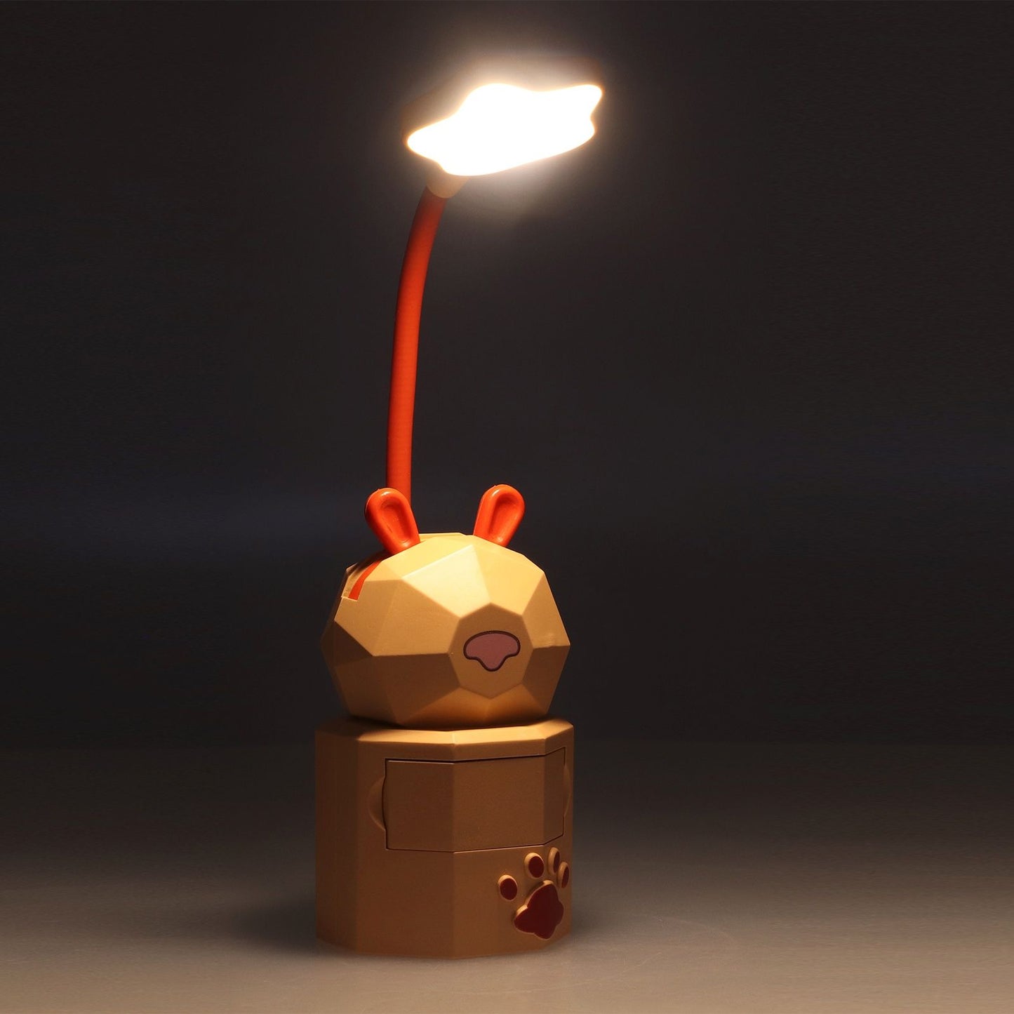 LED Desk Lamp Cartoon Desk Light USB Charging Warm White Light Easy to Operate Student Dormitory Reading V1294-YM0523-3119210244213