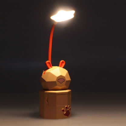 LED Desk Lamp Cartoon Desk Light USB Charging Warm White Light Easy to Operate Student Dormitory Reading V1294-YM0523-3119210244213