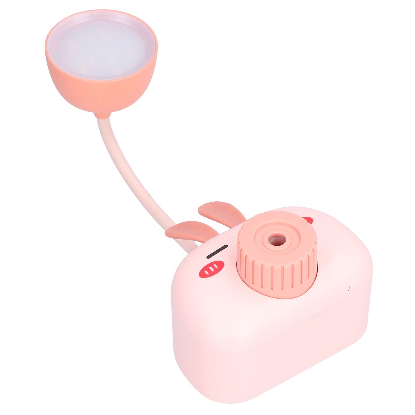 LED Folding Desk Lamp Cartoon Animal Multifunction Table Lamp Pen Holder Pencil Sharpener for Home OfficePink V1294-YM0523-3119210244313