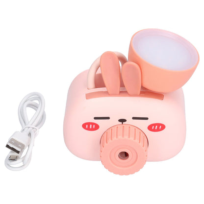 LED Folding Desk Lamp Cartoon Animal Multifunction Table Lamp Pen Holder Pencil Sharpener for Home OfficePink V1294-YM0523-3119210244313