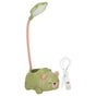 LED Desk Lamp Foldable 360 degrees Adjustment Eye Protection Reading Charging Table LampGreen V1294-YM0523-3119210245512
