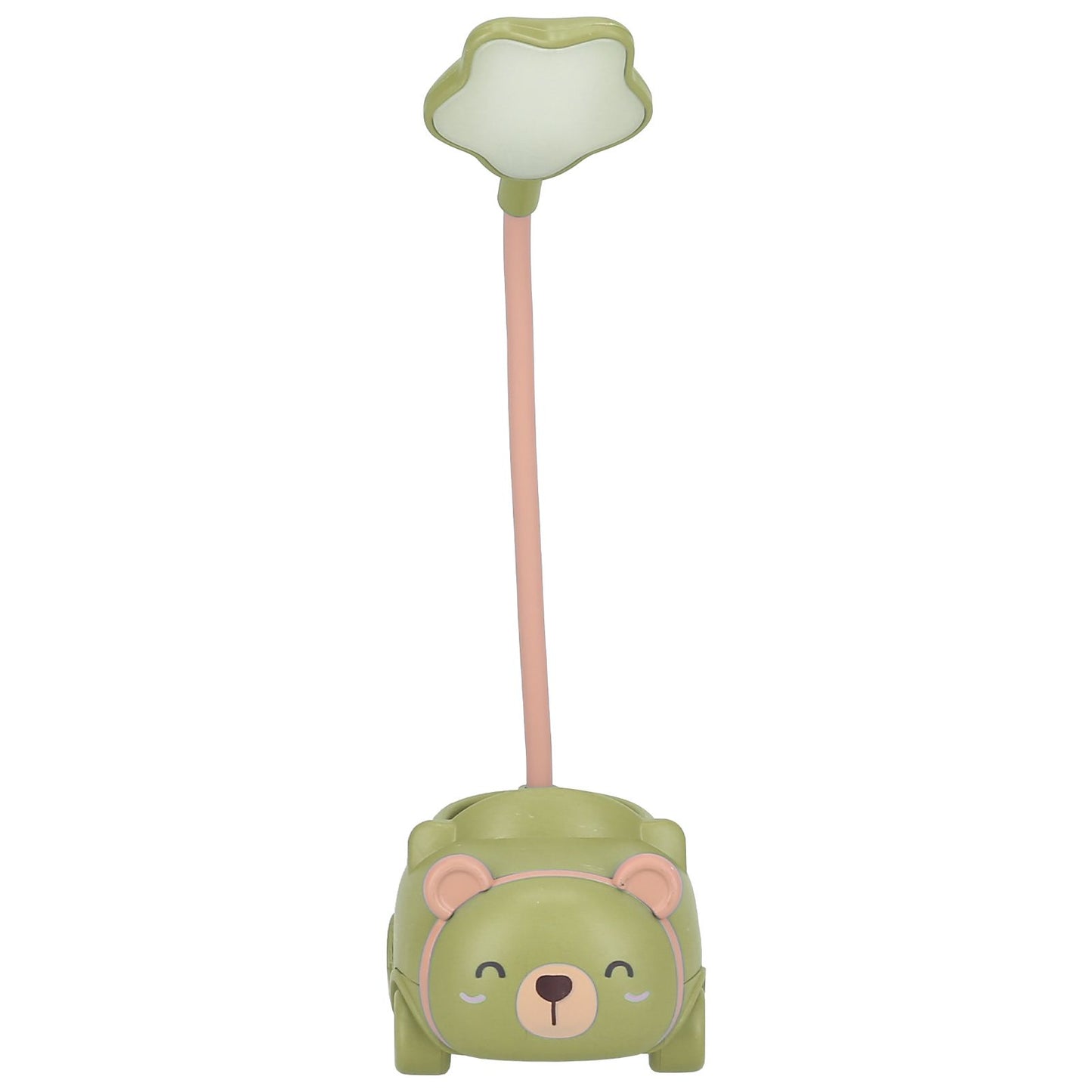 LED Desk Lamp Foldable 360 degrees Adjustment Eye Protection Reading Charging Table LampGreen V1294-YM0523-3119210245512