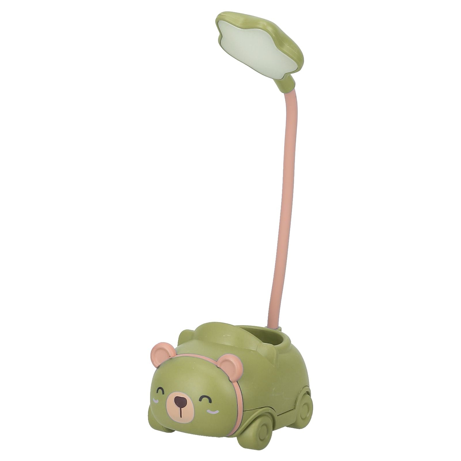LED Desk Lamp Foldable 360 degrees Adjustment Eye Protection Reading Charging Table LampGreen V1294-YM0523-3119210245512
