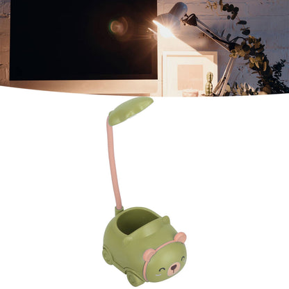 LED Desk Lamp Foldable 360 degrees Adjustment Eye Protection Reading Charging Table LampGreen V1294-YM0523-3119210245512