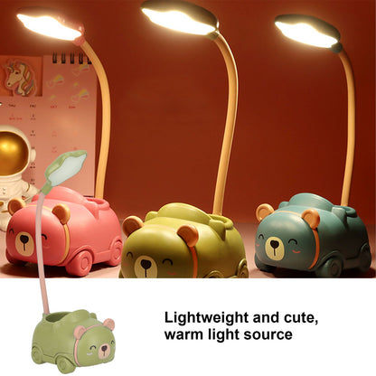LED Desk Lamp Foldable 360 degrees Adjustment Eye Protection Reading Charging Table LampGreen V1294-YM0523-3119210245512