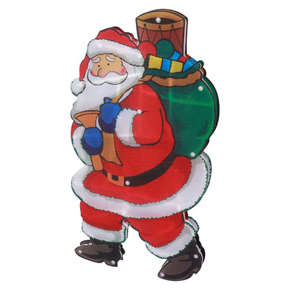 LED Santa Decoration Lights Window Battery Powered LED Christmas Cup Pendant Lights with Suction Cup V1294-YM0523-3119210246811