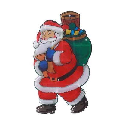 LED Santa Decoration Lights Window Battery Powered LED Christmas Cup Pendant Lights with Suction Cup V1294-YM0523-3119210246811