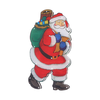 LED Santa Decoration Lights Window Battery Powered LED Christmas Cup Pendant Lights with Suction Cup V1294-YM0523-3119210246811