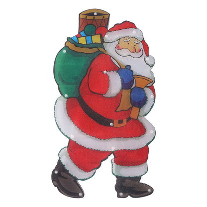LED Santa Decoration Lights Window Battery Powered LED Christmas Cup Pendant Lights with Suction Cup V1294-YM0523-3119210246811