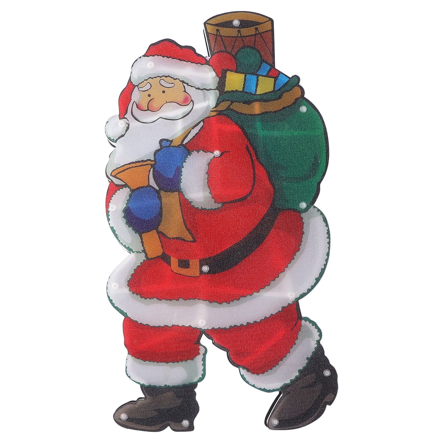 LED Santa Decoration Lights Window Battery Powered LED Christmas Cup Pendant Lights with Suction Cup V1294-YM0523-3119210246811