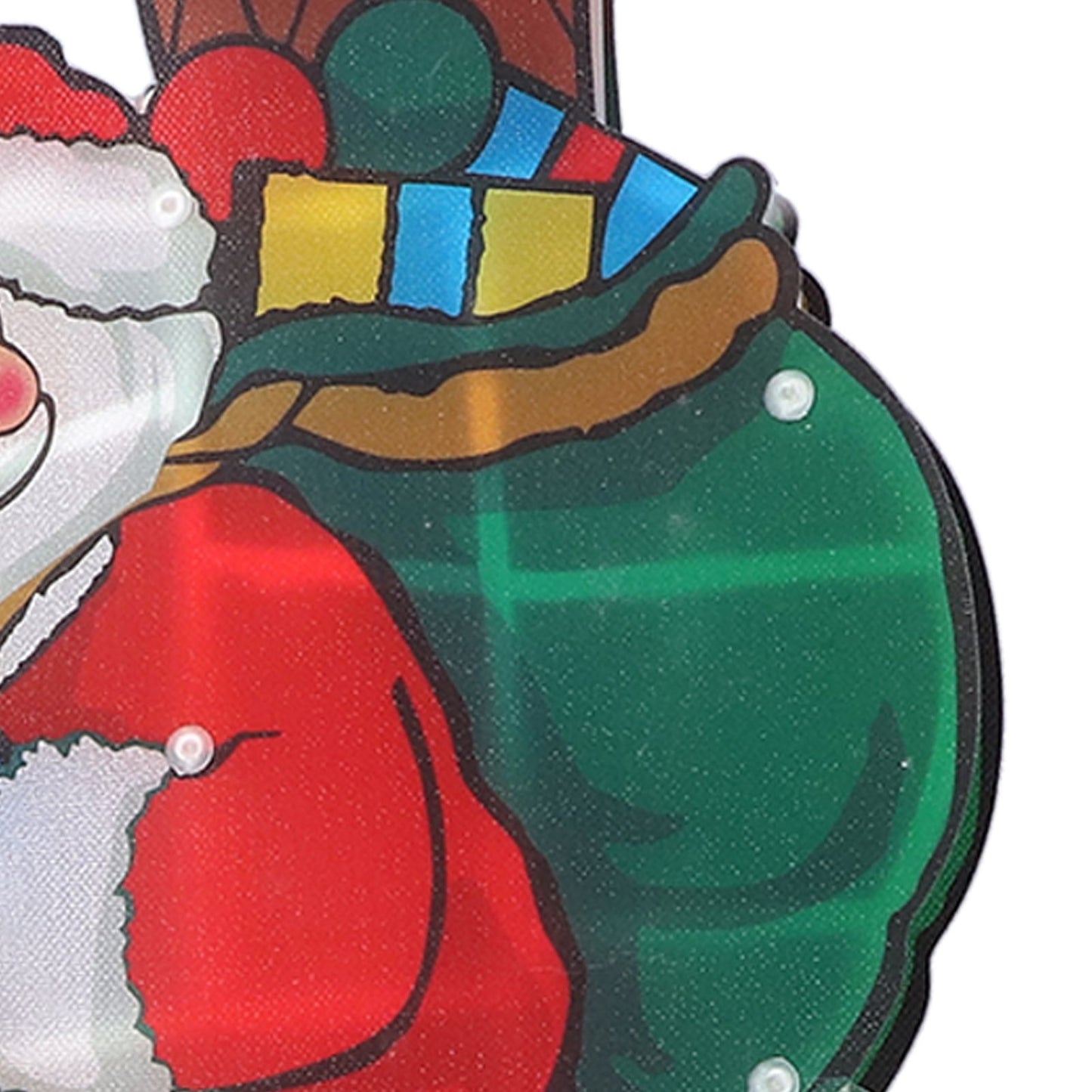 LED Santa Decoration Lights Window Battery Powered LED Christmas Cup Pendant Lights with Suction Cup V1294-YM0523-3119210246811