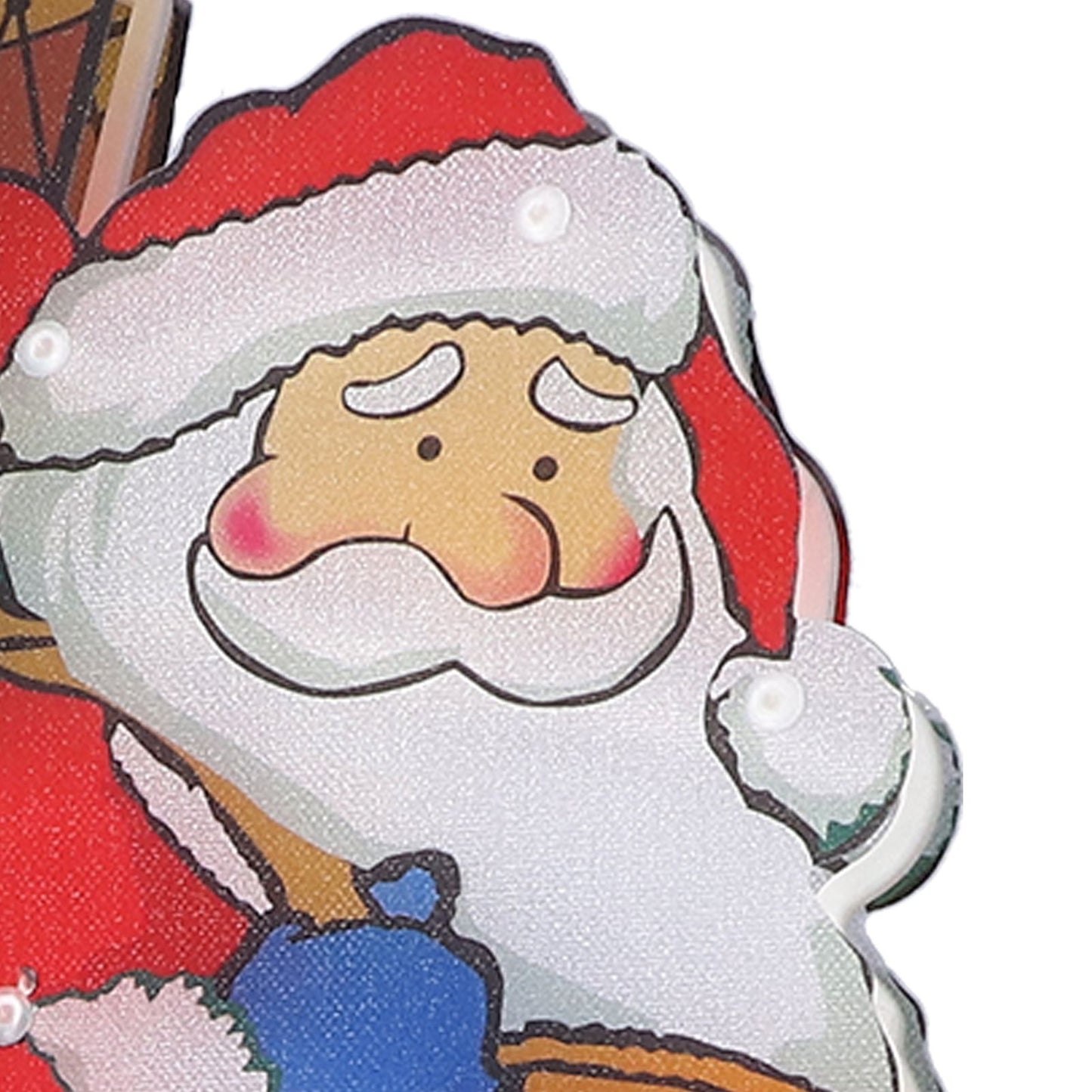 LED Santa Decoration Lights Window Battery Powered LED Christmas Cup Pendant Lights with Suction Cup V1294-YM0523-3119210246811