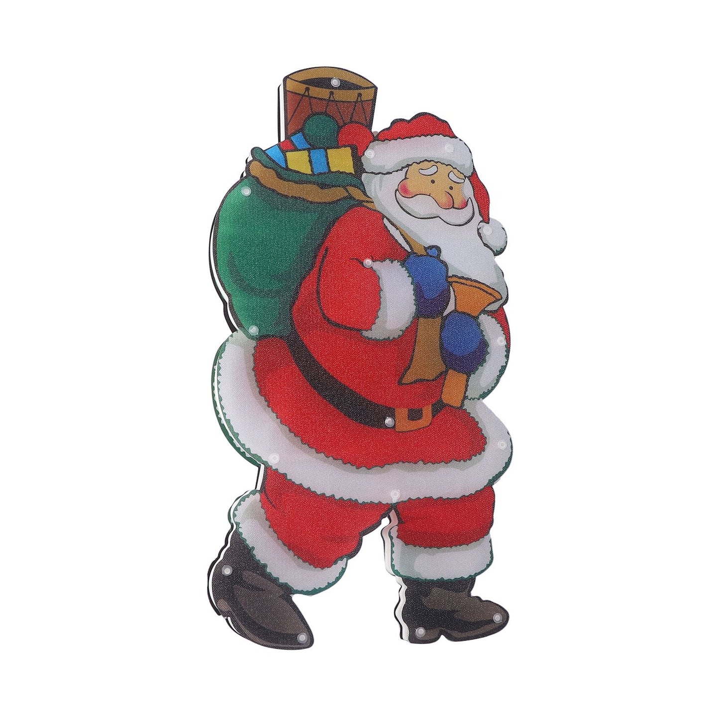 LED Santa Decoration Lights Window Battery Powered LED Christmas Cup Pendant Lights with Suction Cup V1294-YM0523-3119210246811