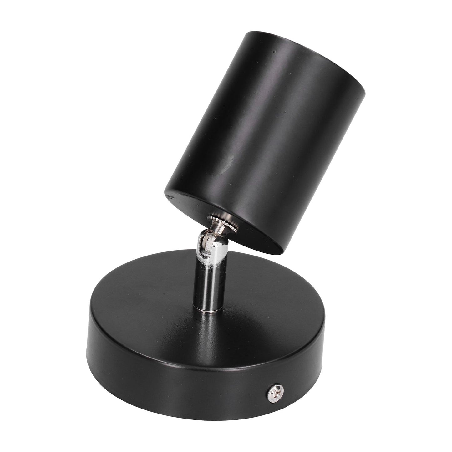 GU10 Spotlight Base Single Head Wrought Iron Adjustable Track Light Holder for Bedroom Shopping Mall V1294-YM0523-3119210250711