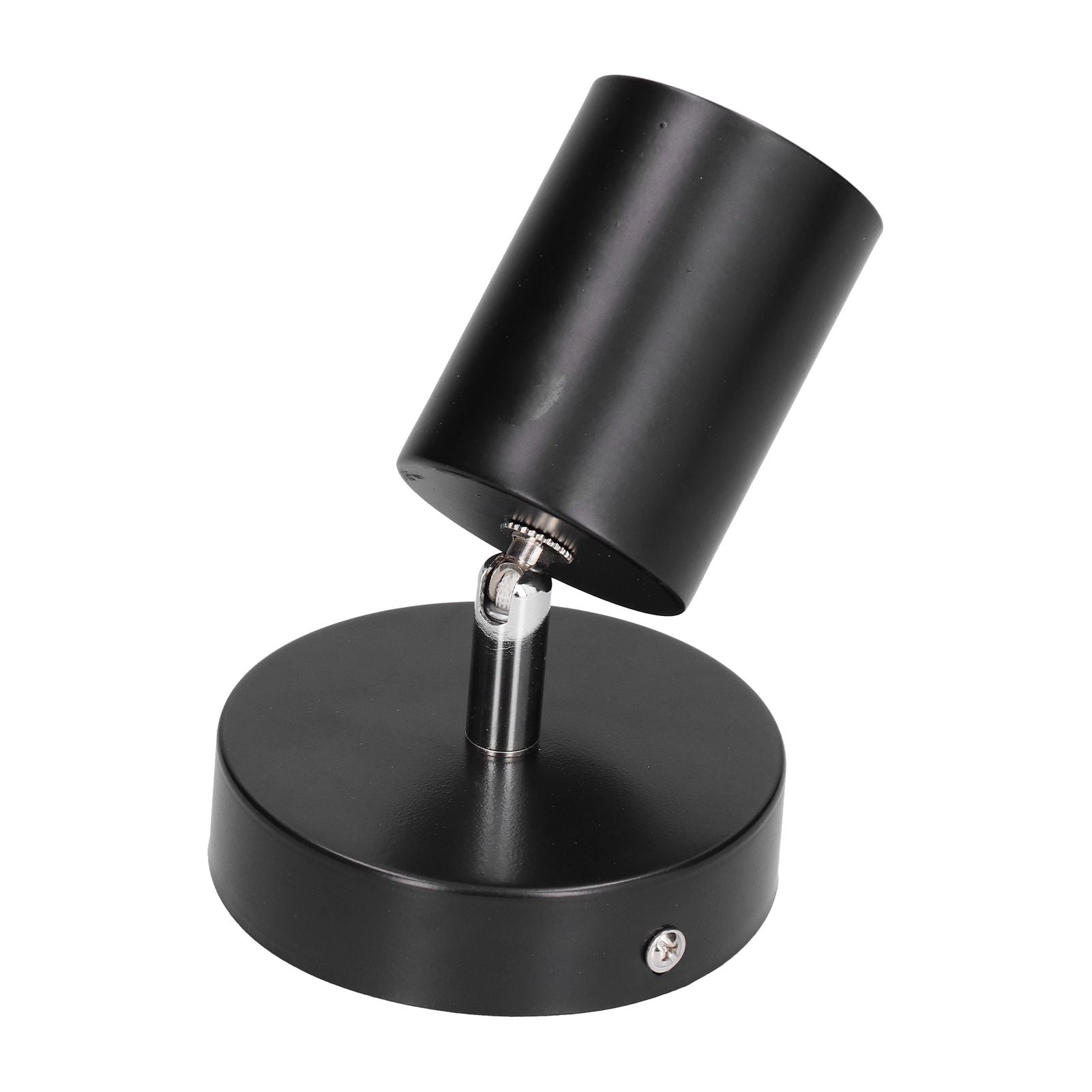 GU10 Spotlight Base Single Head Wrought Iron Adjustable Track Light Holder for Bedroom Shopping Mall V1294-YM0523-3119210250711