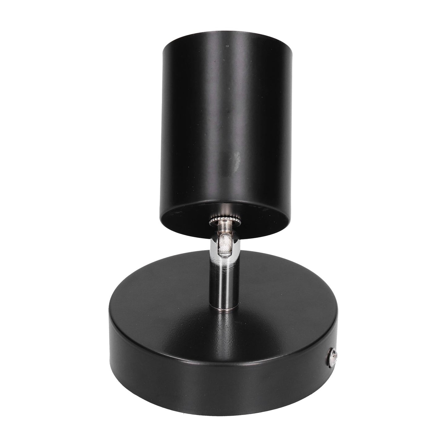 GU10 Spotlight Base Single Head Wrought Iron Adjustable Track Light Holder for Bedroom Shopping Mall V1294-YM0523-3119210250711