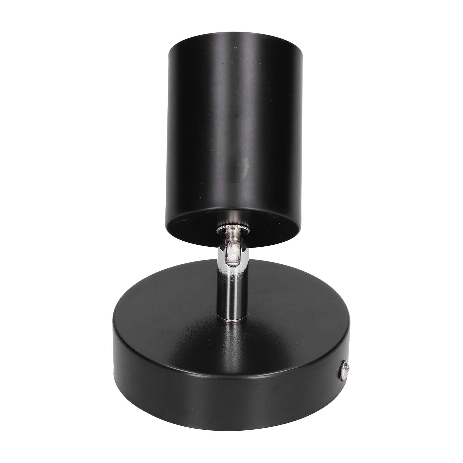 GU10 Spotlight Base Single Head Wrought Iron Adjustable Track Light Holder for Bedroom Shopping Mall V1294-YM0523-3119210250711