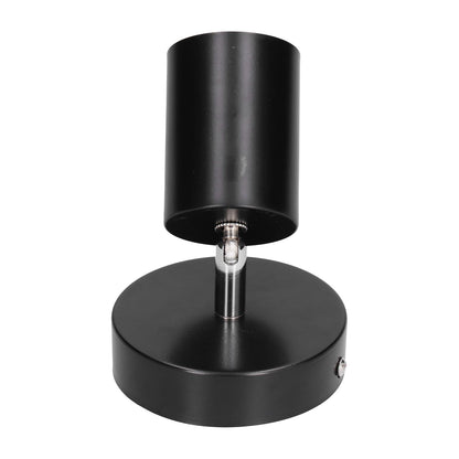 GU10 Spotlight Base Single Head Wrought Iron Adjustable Track Light Holder for Bedroom Shopping Mall V1294-YM0523-3119210250711