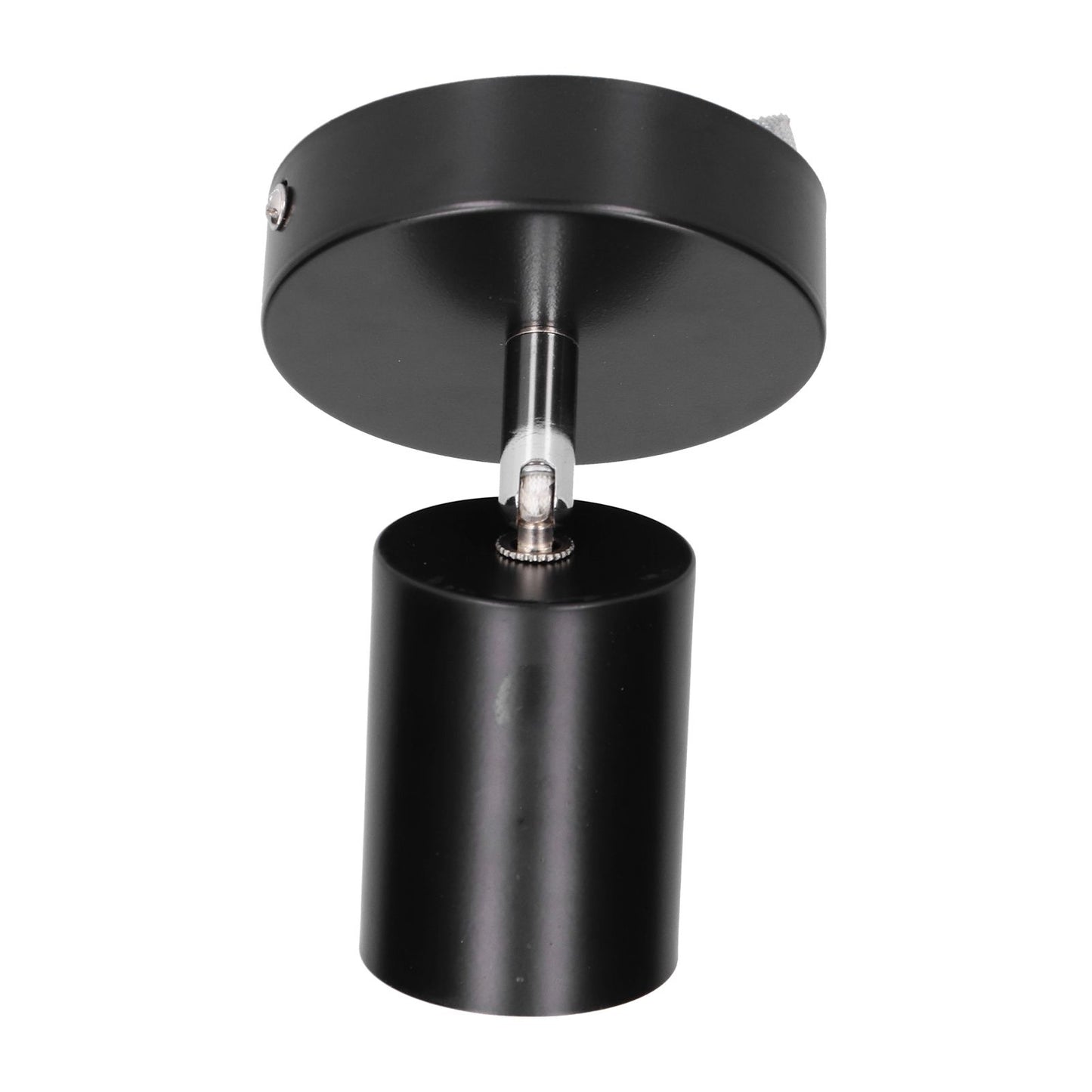 GU10 Spotlight Base Single Head Wrought Iron Adjustable Track Light Holder for Bedroom Shopping Mall V1294-YM0523-3119210250711