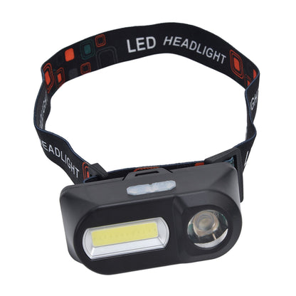 LED Headlamp USB Rechargeable Mini Adjustable Head Flashlight for Camping Hiking Outdoor V1294-YM0523-3119210253111