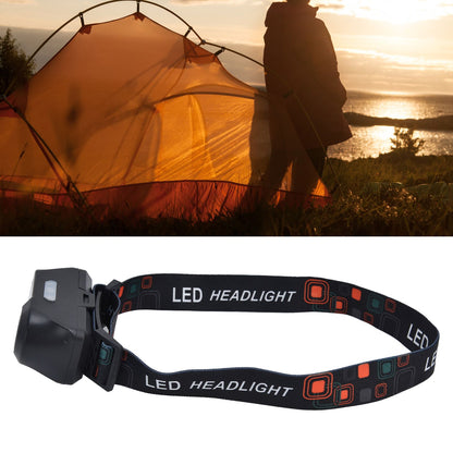 LED Headlamp USB Rechargeable Mini Adjustable Head Flashlight for Camping Hiking Outdoor V1294-YM0523-3119210253111