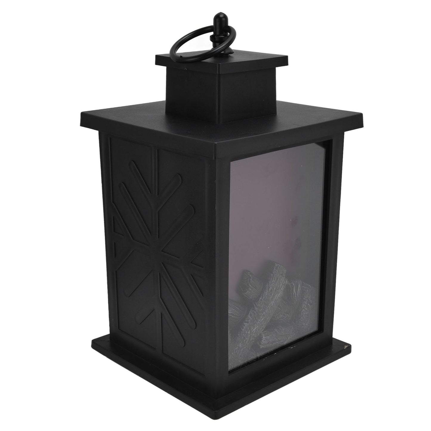 Fireplace Lantern LED Portable Hanging Handle Simulation Decoration Survival Kit Warm Light V1294-YM0523-3119210254711
