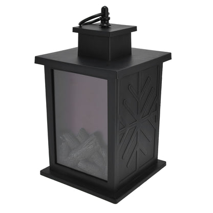 Fireplace Lantern LED Portable Hanging Handle Simulation Decoration Survival Kit Warm Light V1294-YM0523-3119210254711