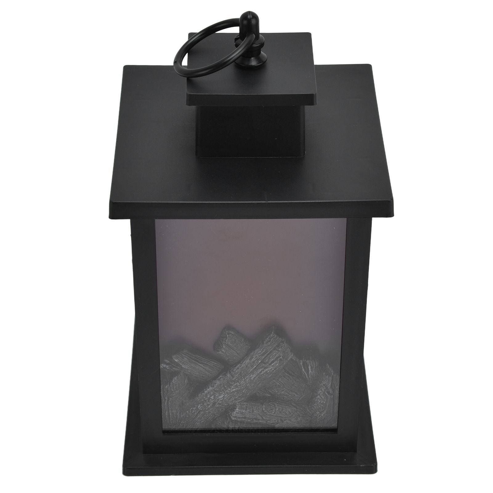 Fireplace Lantern LED Portable Hanging Handle Simulation Decoration Survival Kit Warm Light V1294-YM0523-3119210254711