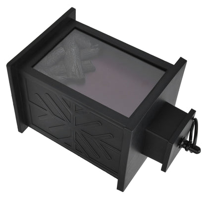 Fireplace Lantern LED Portable Hanging Handle Simulation Decoration Survival Kit Warm Light V1294-YM0523-3119210254711