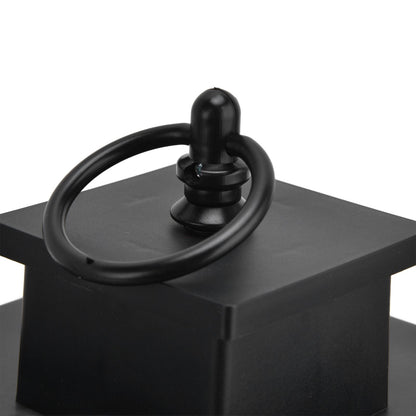 Fireplace Lantern LED Portable Hanging Handle Simulation Decoration Survival Kit Warm Light V1294-YM0523-3119210254711