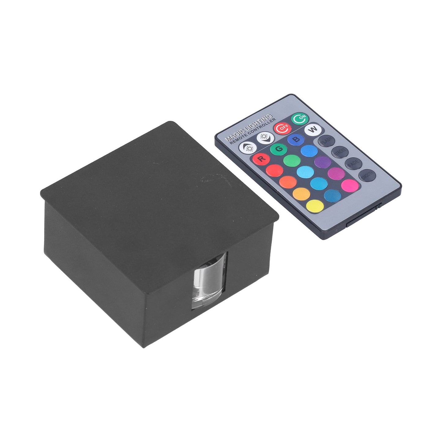 RGB Remote Control Wall Lamp 3W LED Modern Decorative Light for Living Room Hotel Villa KTV V1294-YM0523-3119210255611