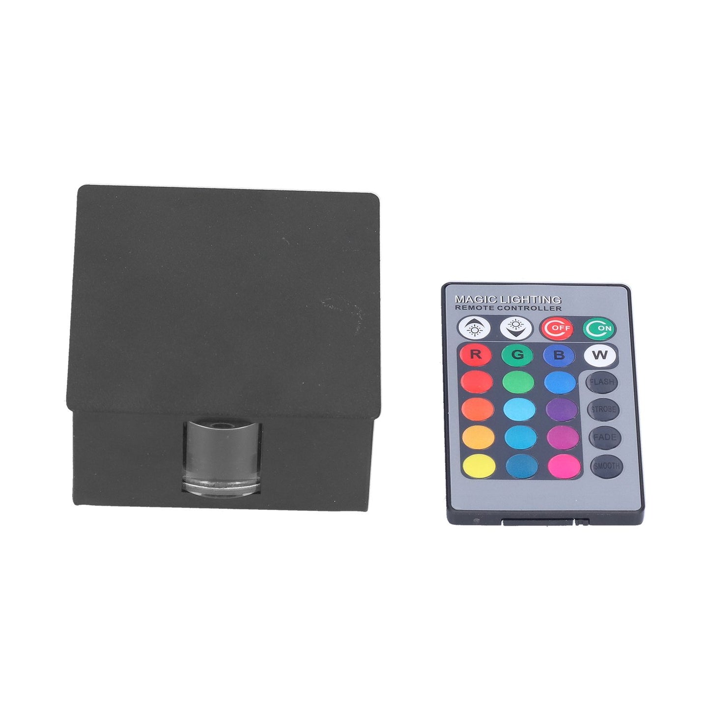 RGB Remote Control Wall Lamp 3W LED Modern Decorative Light for Living Room Hotel Villa KTV V1294-YM0523-3119210255611