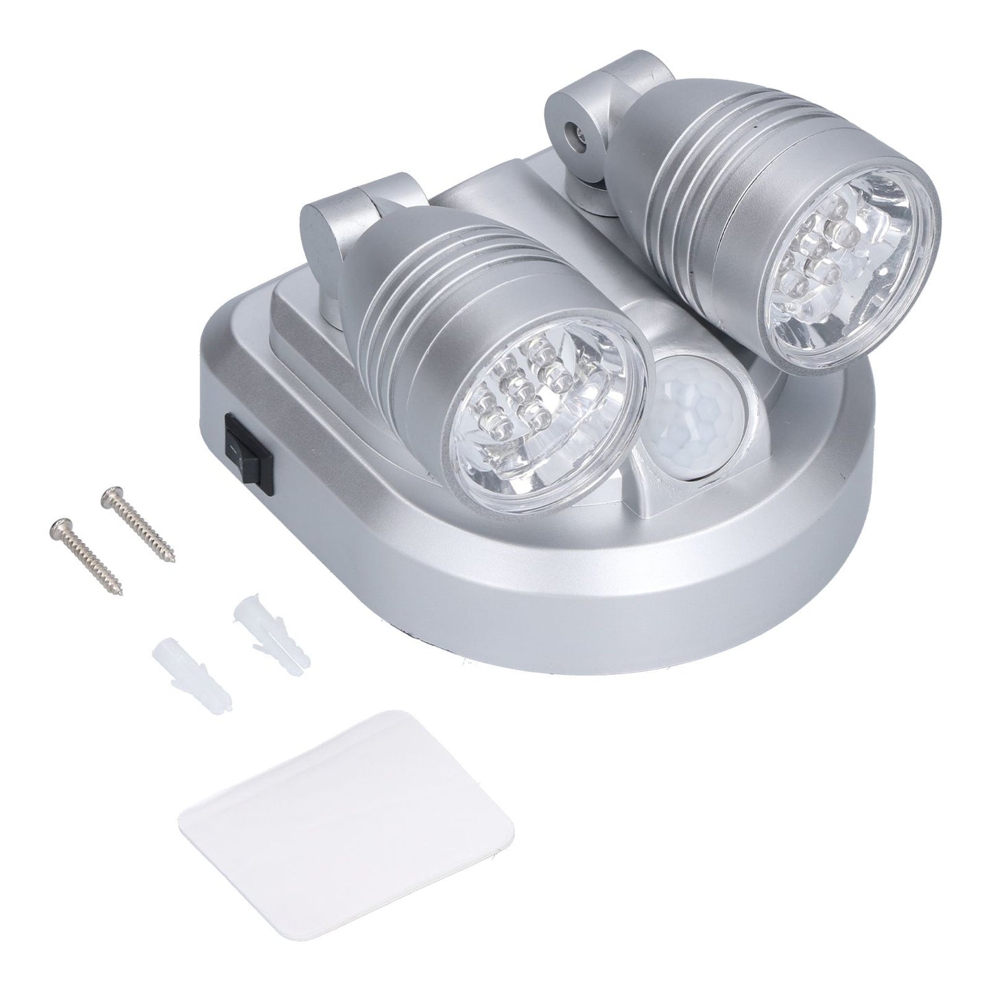 Adjustable Sensor Light Double Head Infrared Induction Motion Sensor Lamp LED Night Light V1294-YM0523-3119210255811