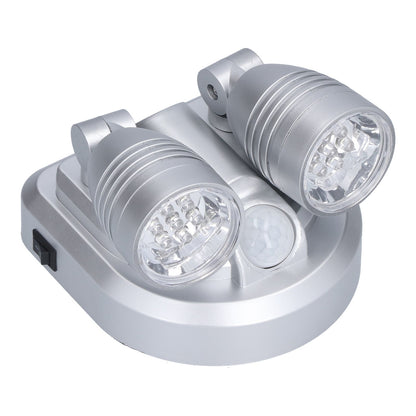 Adjustable Sensor Light Double Head Infrared Induction Motion Sensor Lamp LED Night Light V1294-YM0523-3119210255811