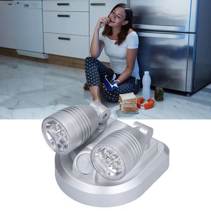 Adjustable Sensor Light Double Head Infrared Induction Motion Sensor Lamp LED Night Light V1294-YM0523-3119210255811